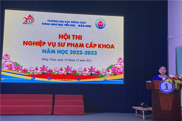 Hội thi NVSP cấp Khoa, năm học 2022-2023